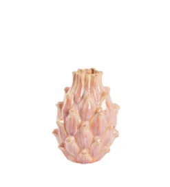 Wazon TAYA 21 cm ceramika różowy