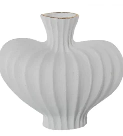 Wazon WAYA 31 cm ceramika biały