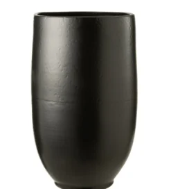 Wazon YING 90 cm ceramika czarny