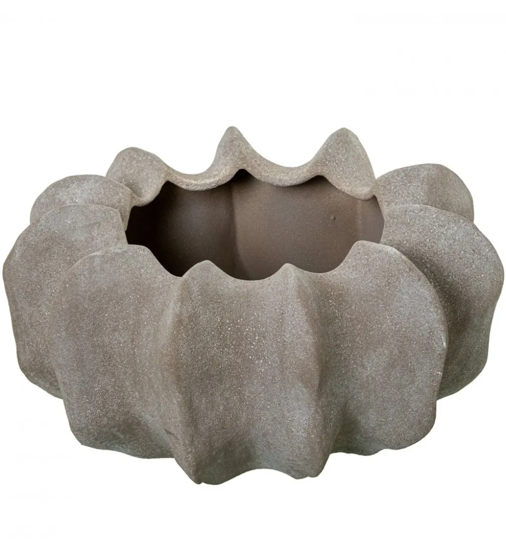 Wazon CETERLATE 43 cm brązowy piaskowy