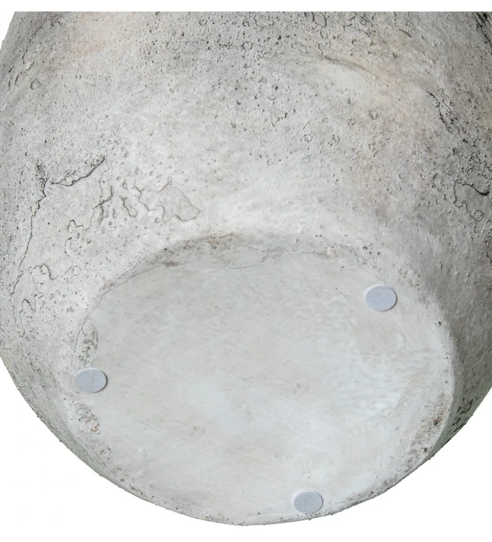 Wazon RUSTIC 17 cm ceramika szary