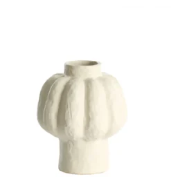 Wazony ALIVERI 25 cm biały matt