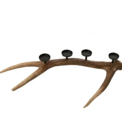 Świecznik ANTLERS 65 cm brązowa