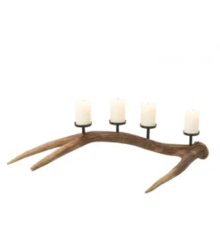 Świecznik ANTLERS 65 cm brązowa