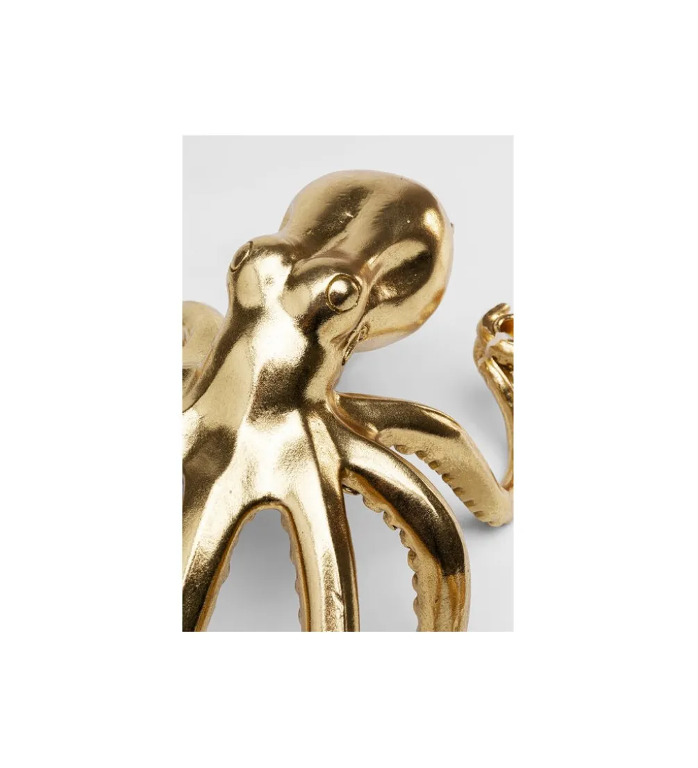 Świecznik OCTOPUS 49 cm złoty