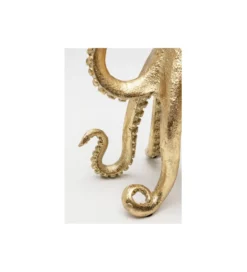 Świecznik OCTOPUS 23 cm złoty