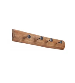 Wieszak ścienny Hemingway 50 cm drewno teak