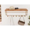 Wieszak ścienny HERITAGE 80 cm drewno sosna