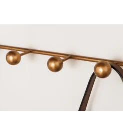 Wieszak ścienny HERITAGE 80 cm drewno sosna