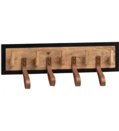 Wieszak DRACO 60 cm drewno mango