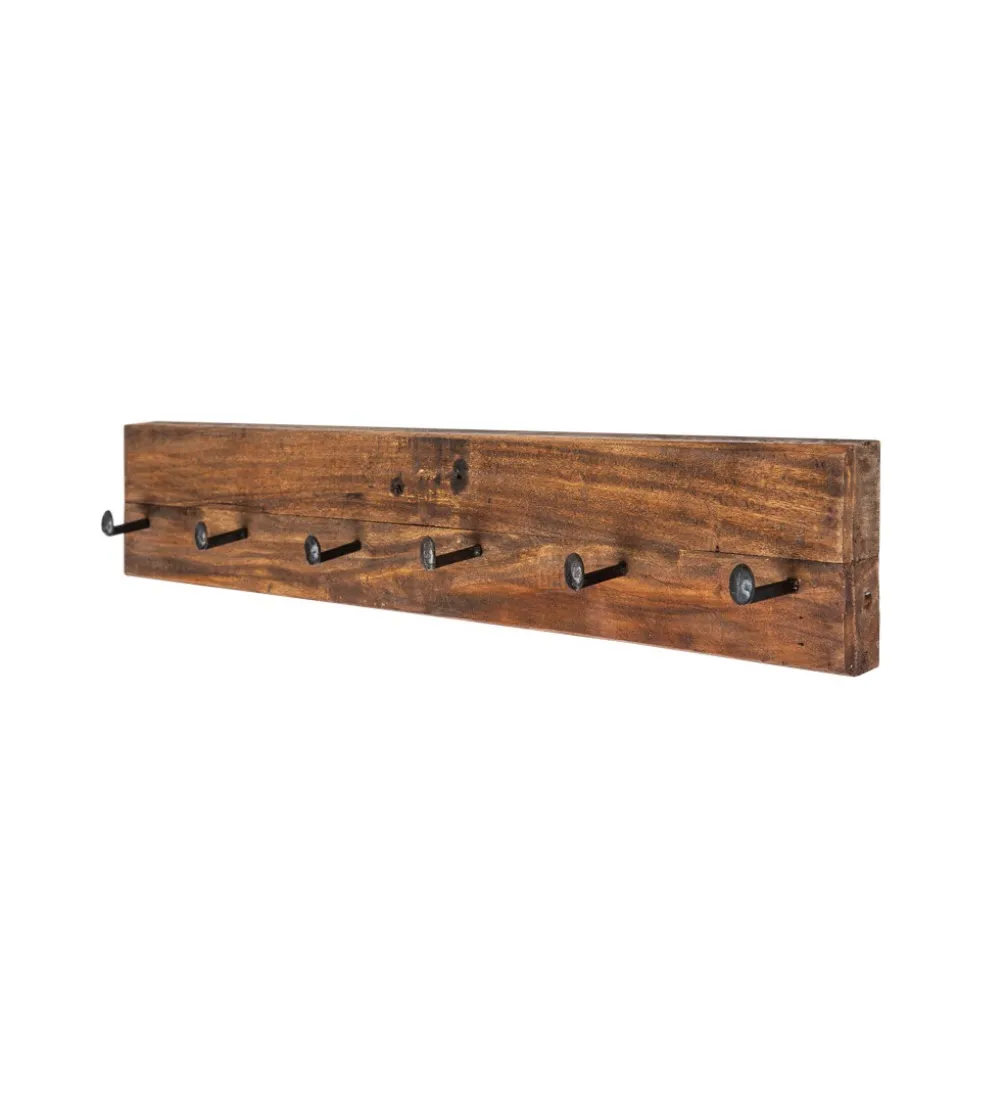 Wieszak Hemingway 90 cm drewno tekowe