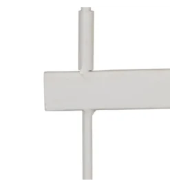 Wieszak LUDANO 50 cm biały naturalny czarny