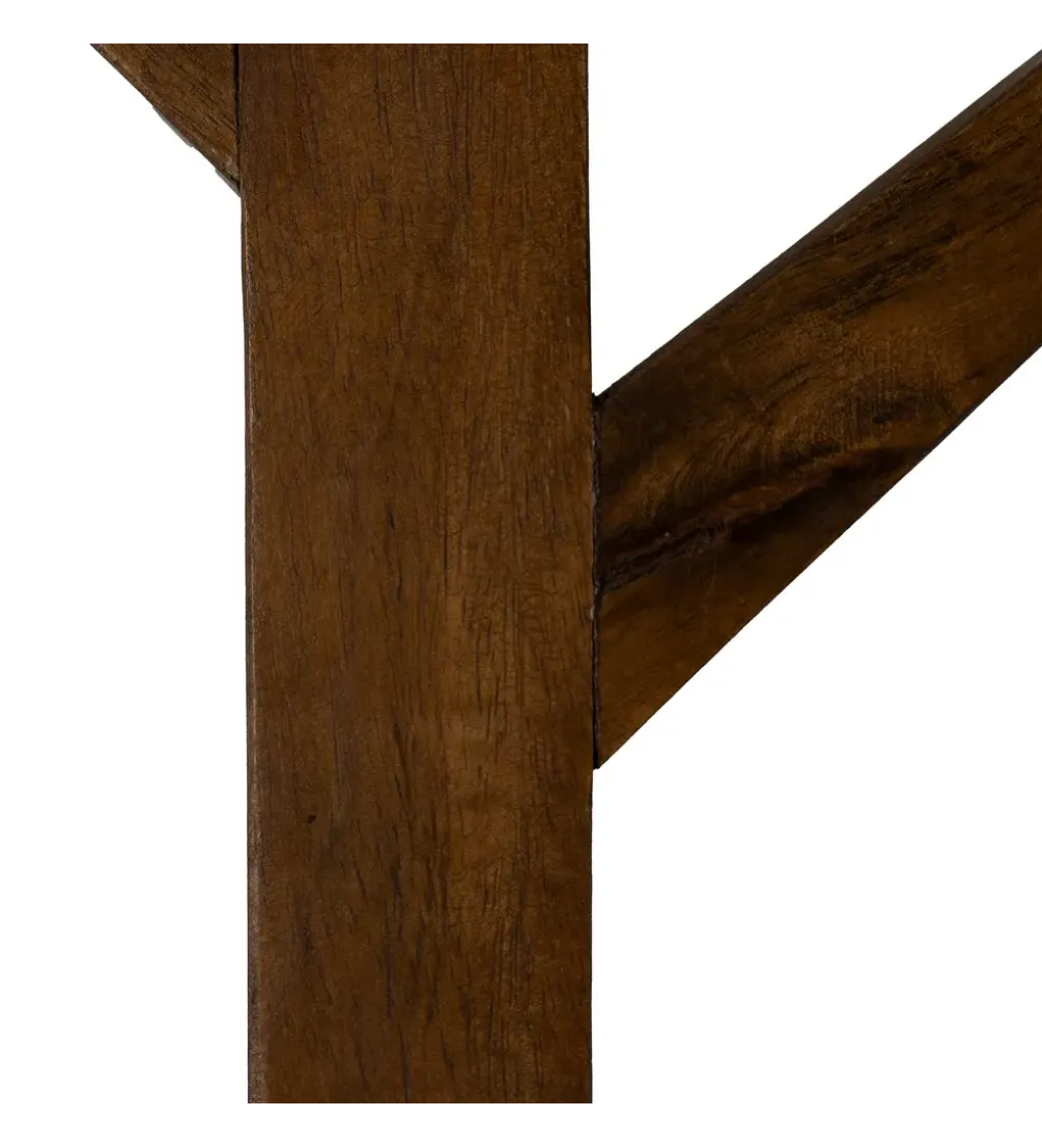 Wieszak MIELTERA 123 cm drewno mango