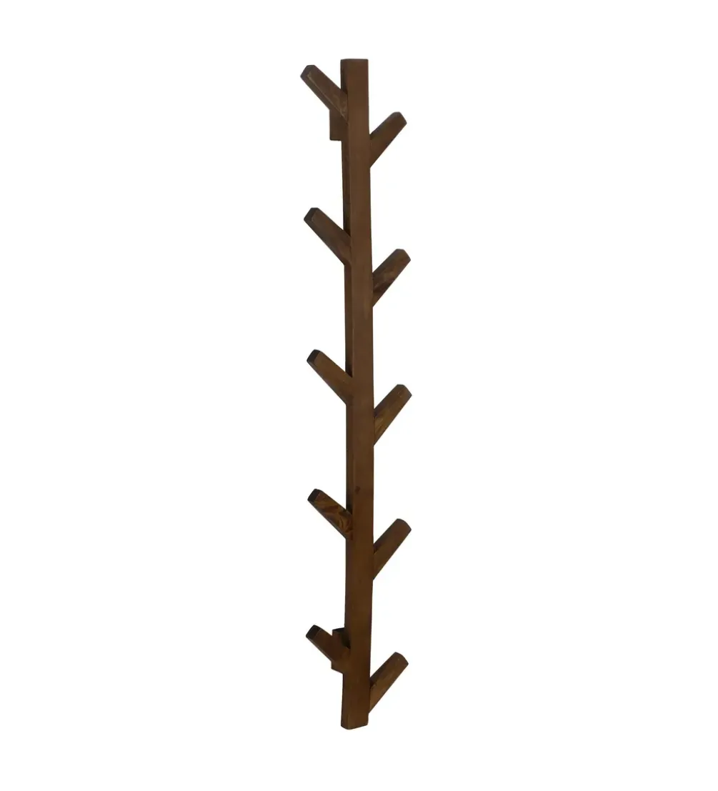 Wieszak MIELTERA 123 cm drewno mango