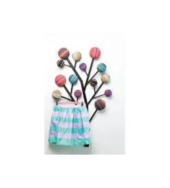 Wieszak RACK BUBBLE TREE 111 cm wielokolorowy
