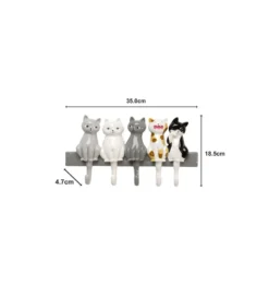 Wieszak SINGING CATS 35 cm