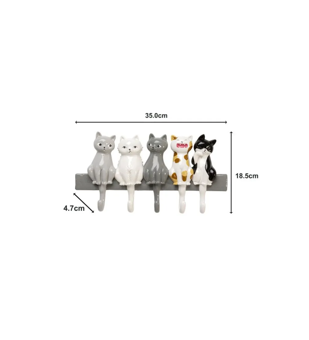 Wieszak SINGING CATS 35 cm