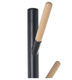 Wieszak stojący PERCHERMI 172 cm czarny