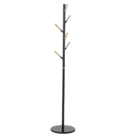 Wieszak stojący PERCHERMI 172 cm czarny