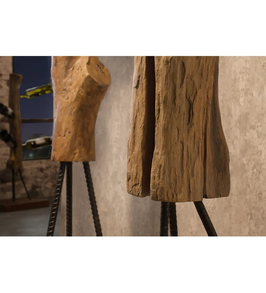 Wieszak Hemingway 200 cm drewno Teak