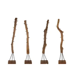 Wieszak Hemingway 200 cm drewno Teak