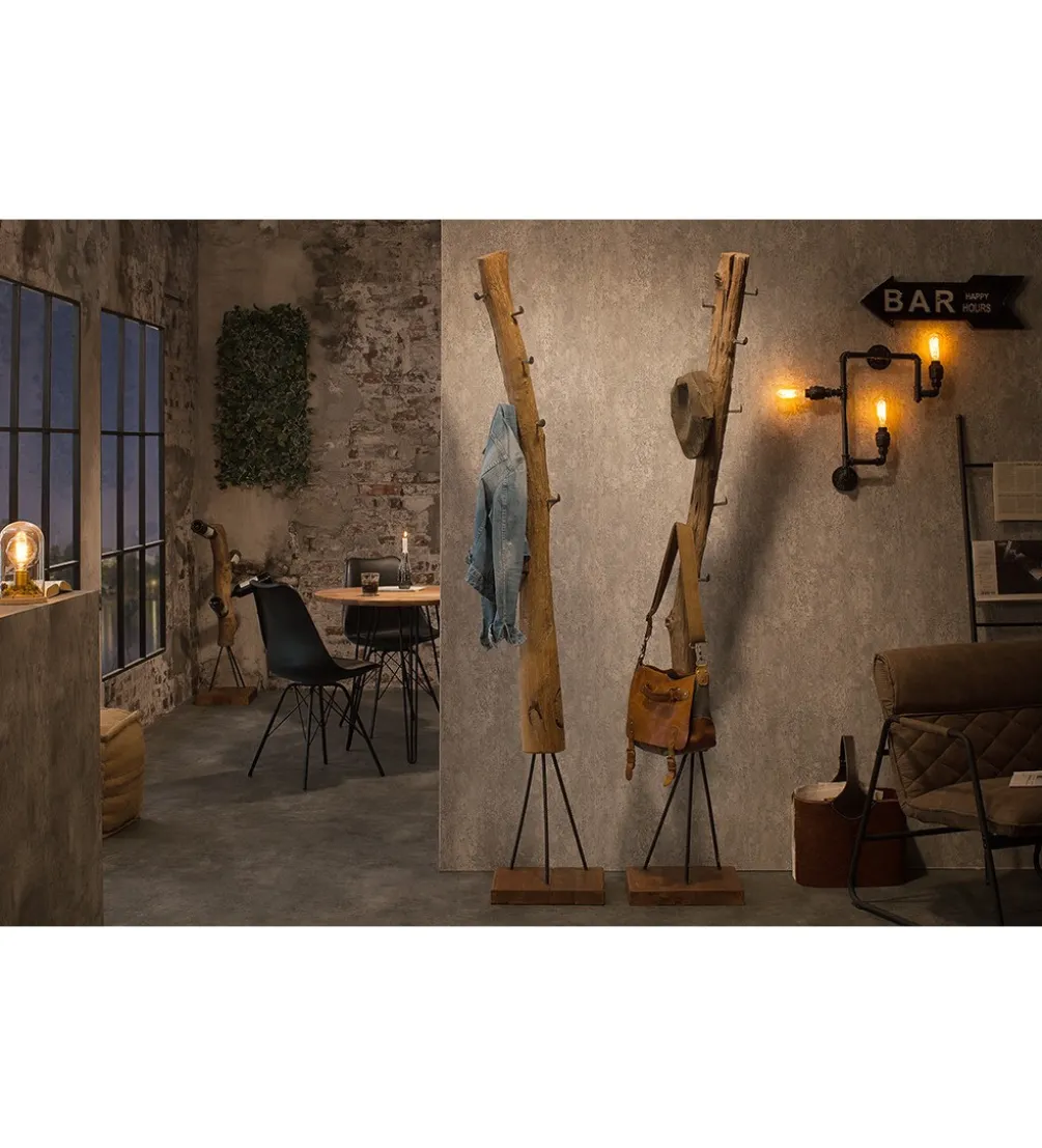 Wieszak Hemingway 200 cm drewno Teak
