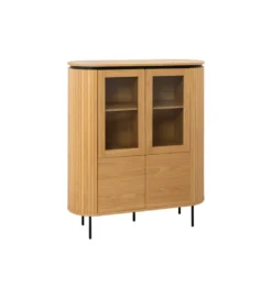 Witryna ATELIER 140 cm kolor naturalnego dębu