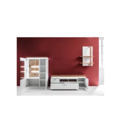 Witryna CALI 98 cm biała