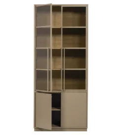 Witryna CASA 236 cm drewno sosny piaskowy