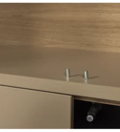 Witryna CASA 236 cm drewno sosny piaskowy