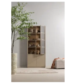 Witryna CASA 236 cm drewno sosny piaskowy