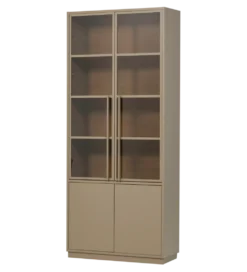 Witryna CASA 236 cm drewno sosny piaskowy