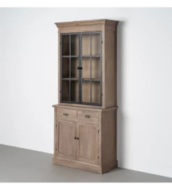Witryna COTTAGE 135 cm drewno sosny