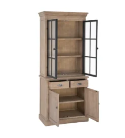 Witryna COTTAGE 135 cm drewno sosny