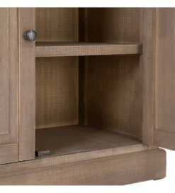 Witryna COTTAGE 135 cm drewno sosny