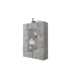 Witryna DAMA 121 cm w optyce betonu