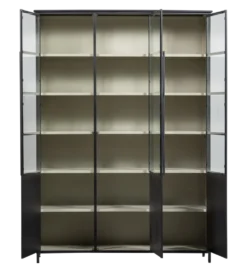 Witryna EXHIBIT 200 cm XL czarny