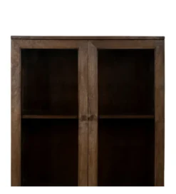 Witryna KOST 140 cm drewno mango brązowy