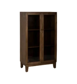 Witryna KOST 140 cm drewno mango brązowy