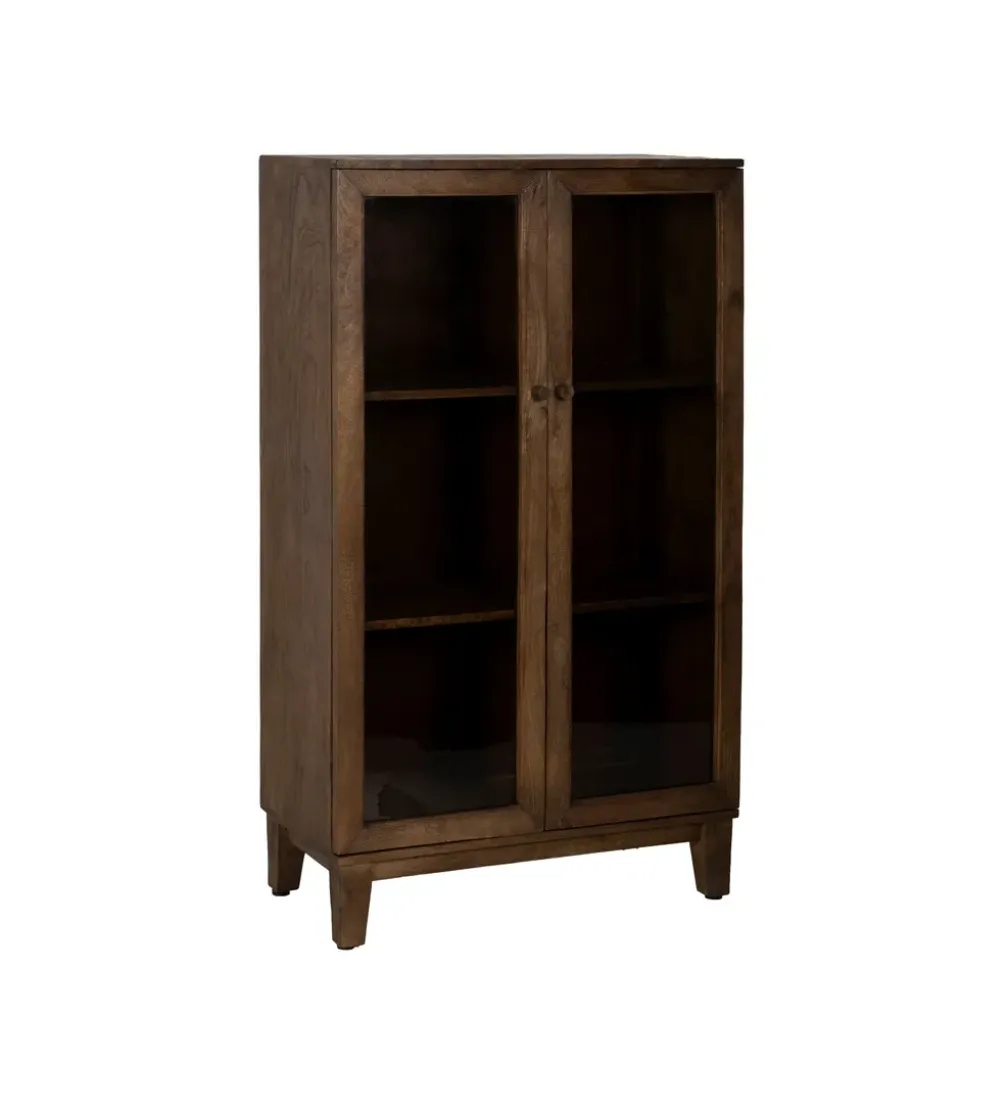 Witryna KOST 140 cm drewno mango brązowy