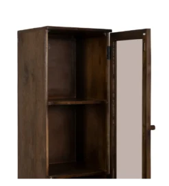 Witryna KOST 180 cm drewno mango brązowy