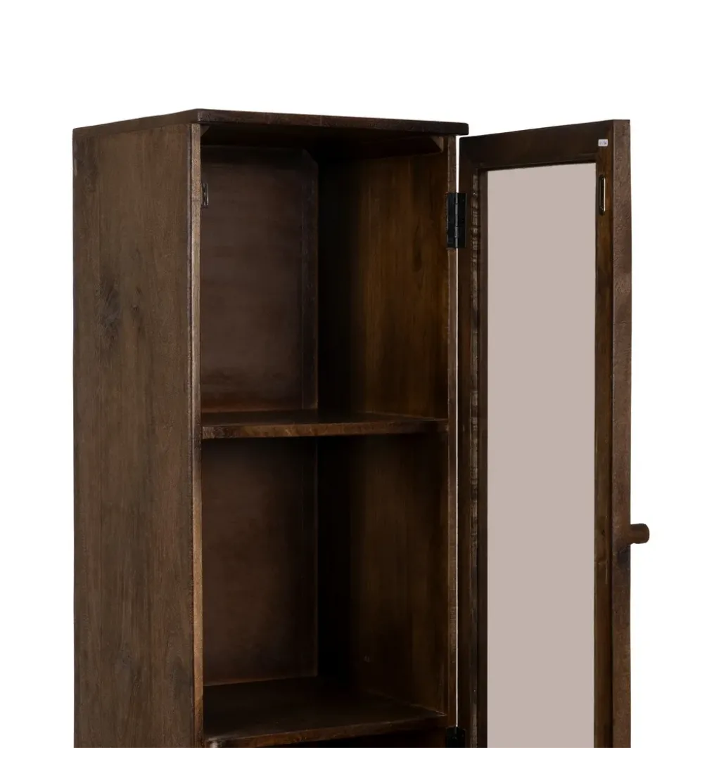 Witryna KOST 180 cm drewno mango brązowy