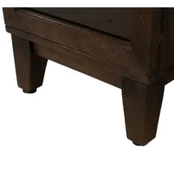 Witryna KOST 180 cm drewno mango brązowy