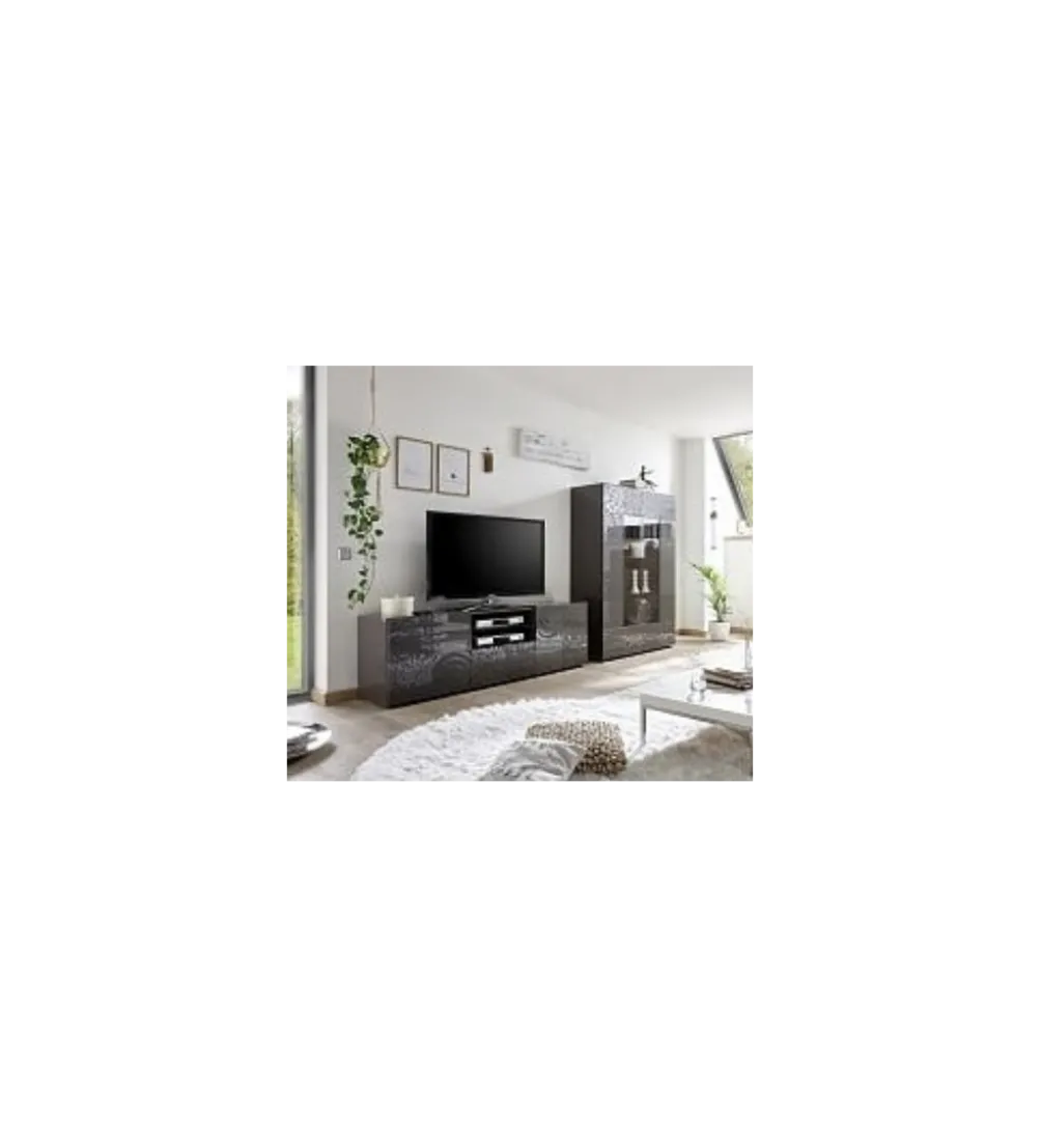 Witryna MIRO 120 cm antracyt
