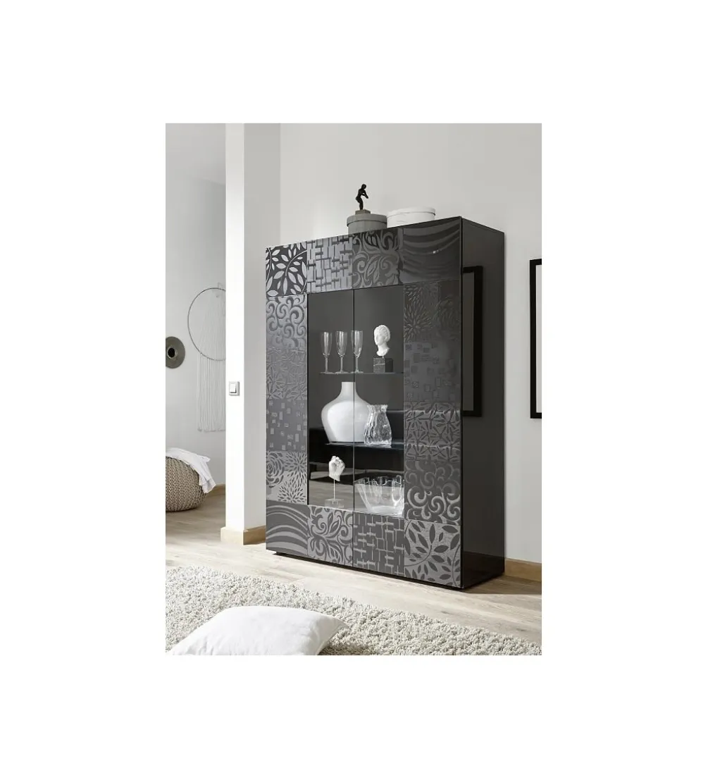 Witryna MIRO 120 cm antracyt