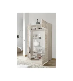 Witryna MIRO 120 cm dąb sonoma