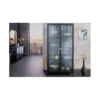 Witryna OLIMPIA II 80 cm czarna