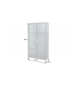 Witryna OLIMPIA II 80 cm czarna