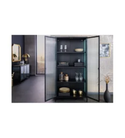 Witryna OLIMPIA II 80 cm czarna