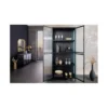 Witryna OLIMPIA II 80 cm czarna